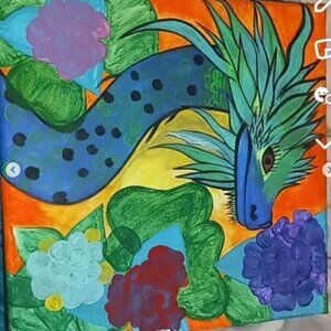 dragon of the knight painting